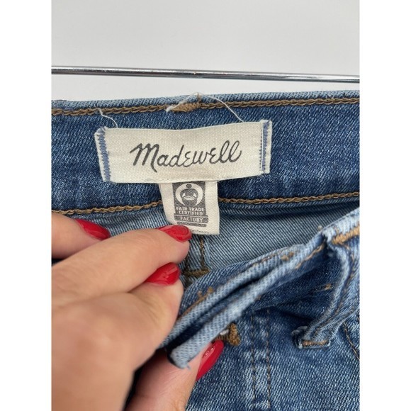 Madewell Women's 10" High Rise Skinny Jeans Button‎ Fly Light Wash 25P - Picture 3 of 8